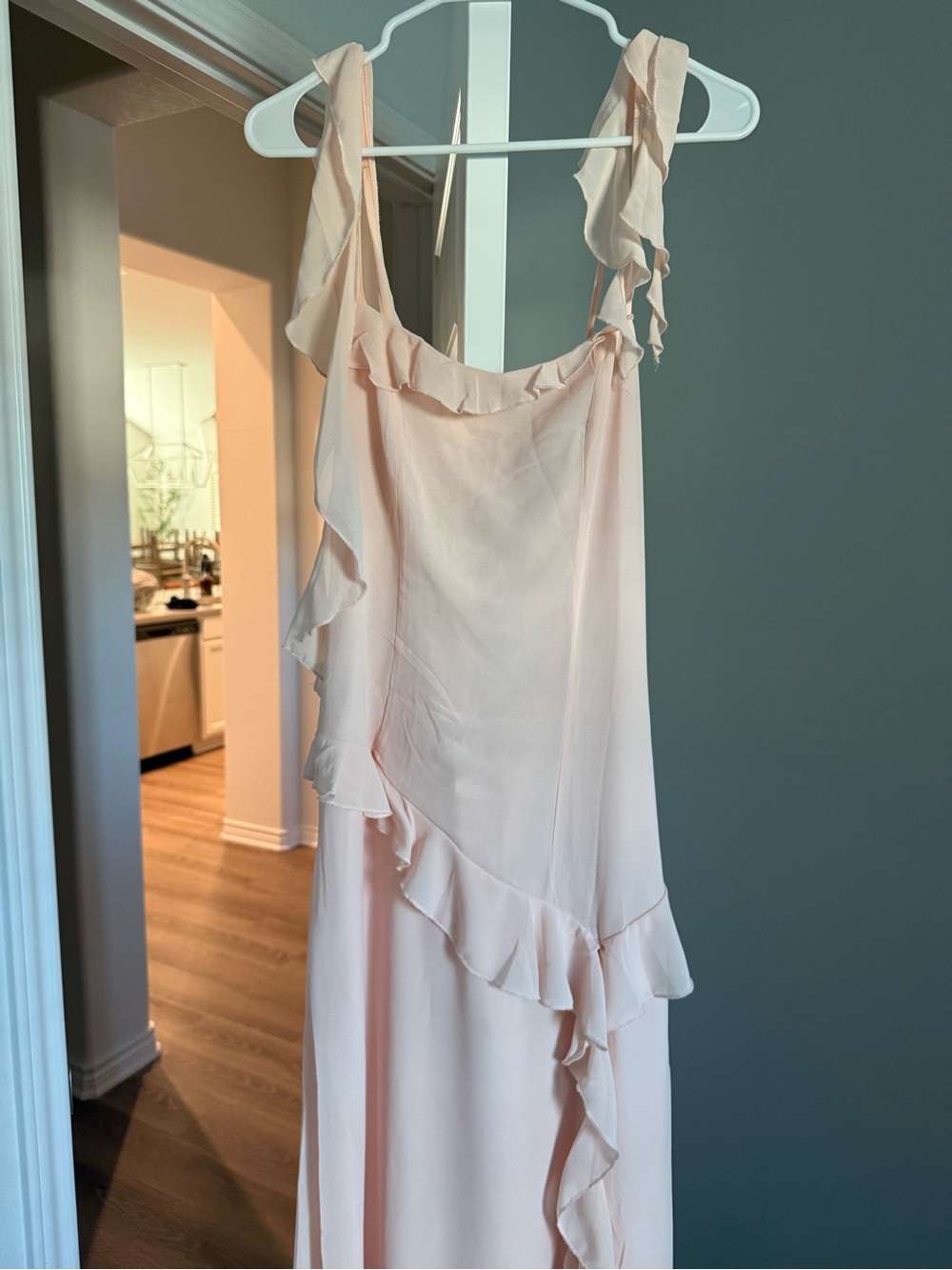 NWT PEPPERMAYO NAYA MAXI DRESS - PEACH US4 - Picture 8 of 16